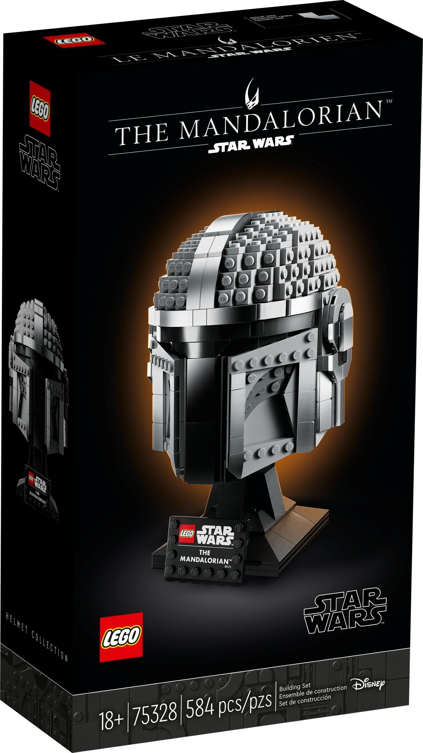 LEGO 75328 LEGO® Star Wars™ 75328 - Mandalorianer Helm – Verpackung vorne